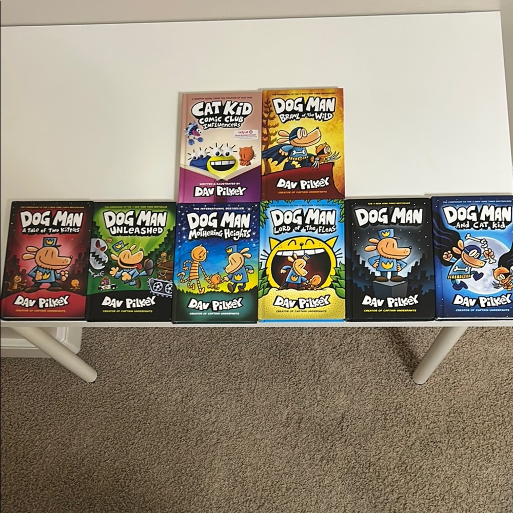 Dog Man and Cat Kid Comic Club Book Collection